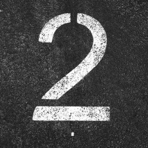 two, 2, number two, number, numeral, digit, symbol, white number two, tarmac, parking lot, parking section, indication, gray digital, gray park, gray numbers, two, two, number two, number two, number two, number two, number two, number, tarmac